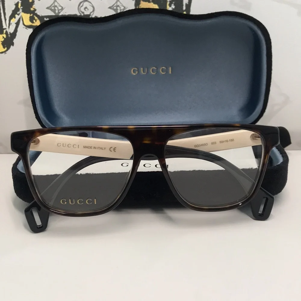 Gucci Tortoiseshell Gucci GG0465O 003 – Havana & Ivory |