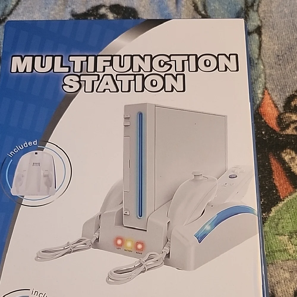 Multifunction Station for Video Game Consoles