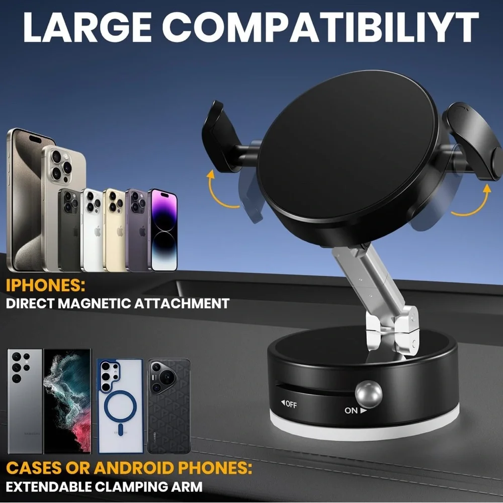 Magnetic phone holder