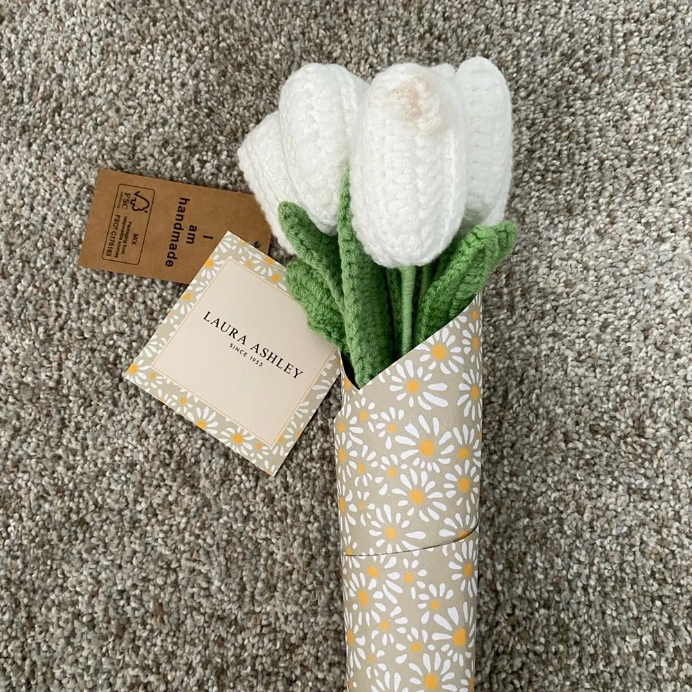 Laura Ashley handmade knit
