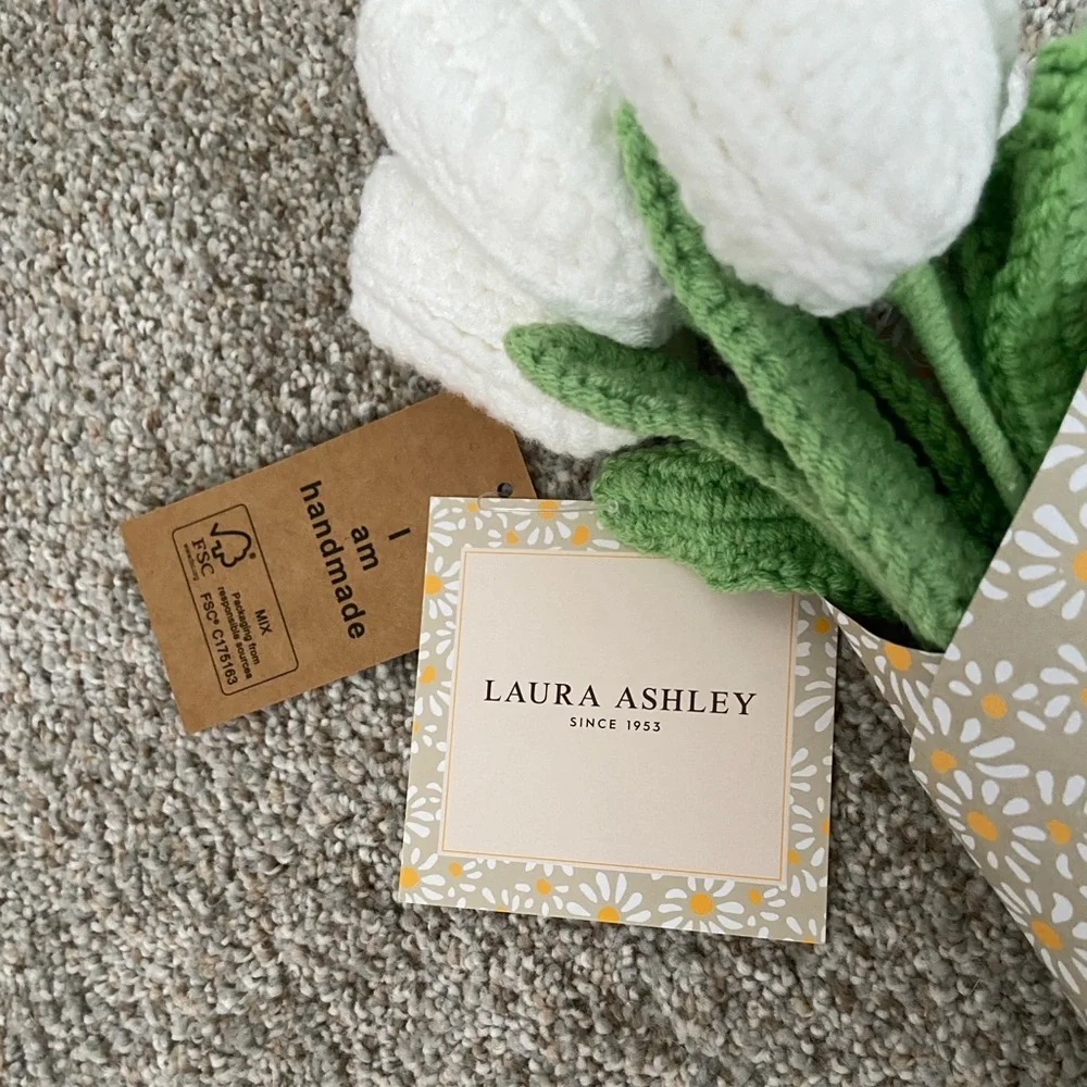 Laura Ashley handmade knit