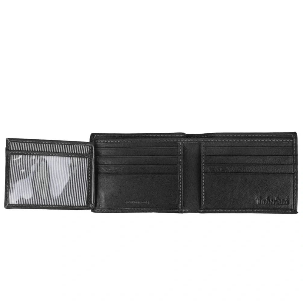 Timberland Men's Dark Brown Leather Card Holder ‼️‼️Brand New ‼️‼️