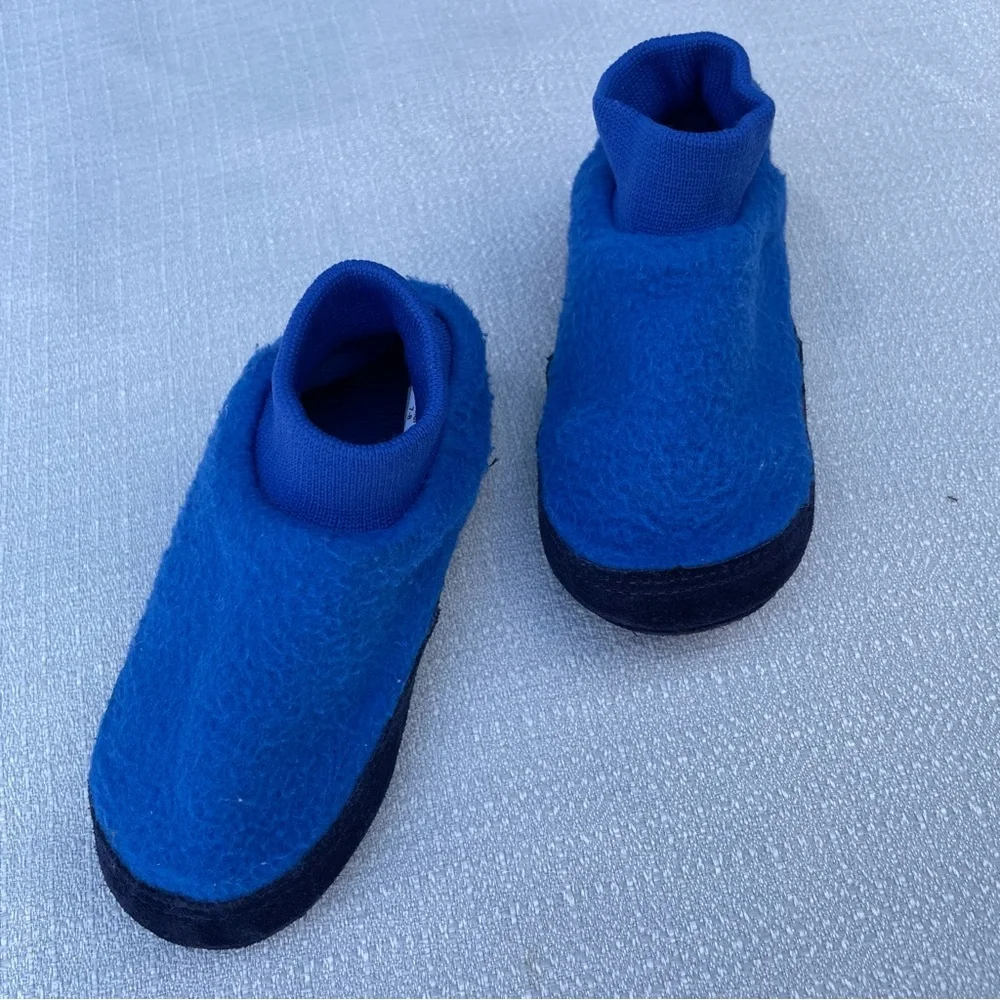 Kids L.L. Bean Kids Blue Fleece Shoe