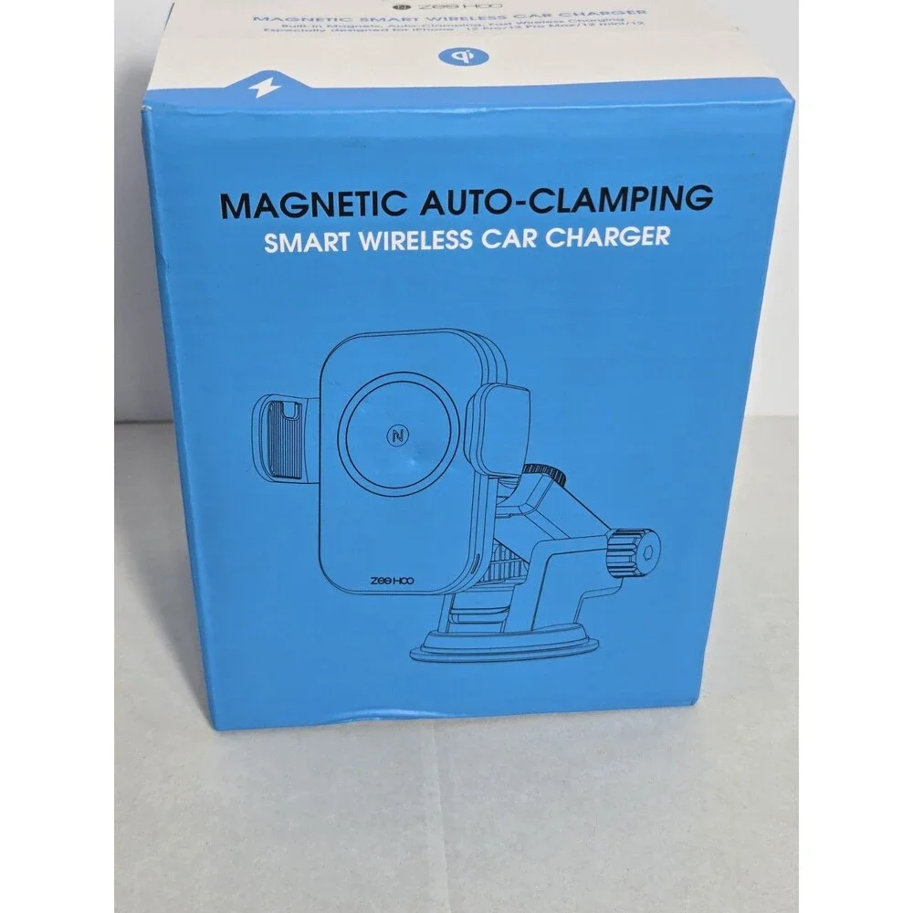 Magnetic Wireless Car Charger Mount, Compatible iPhone 13/13 Pro/iPhone 12/12 Mi