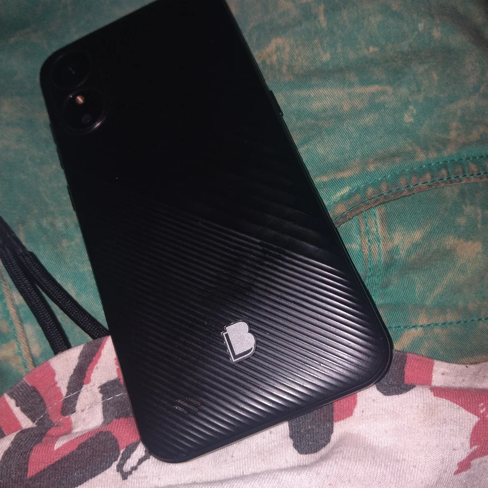 Black Smartphone with  Case