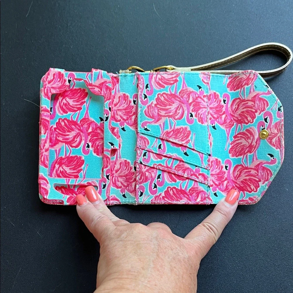 Lilly Pulitzer elegant wristlet