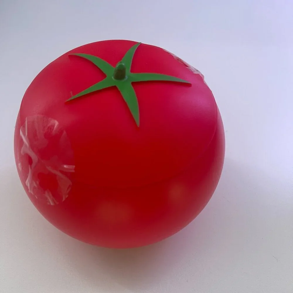 Set of 3 Reusable Vegetable Storage Container for Fridge Tomato/Avocado/Onion
