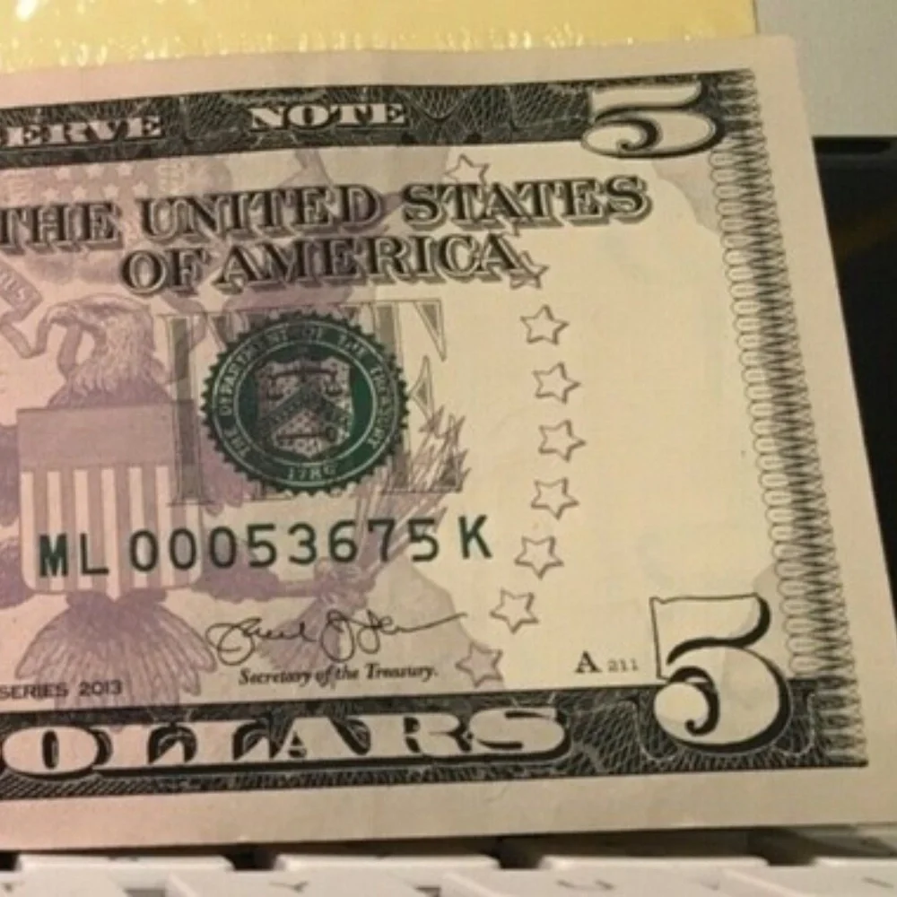 N/A five dollar