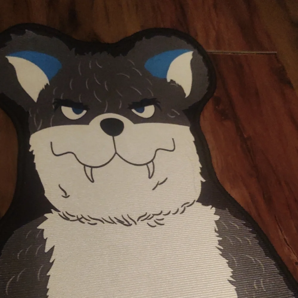 Wolf Bearbrick Rug