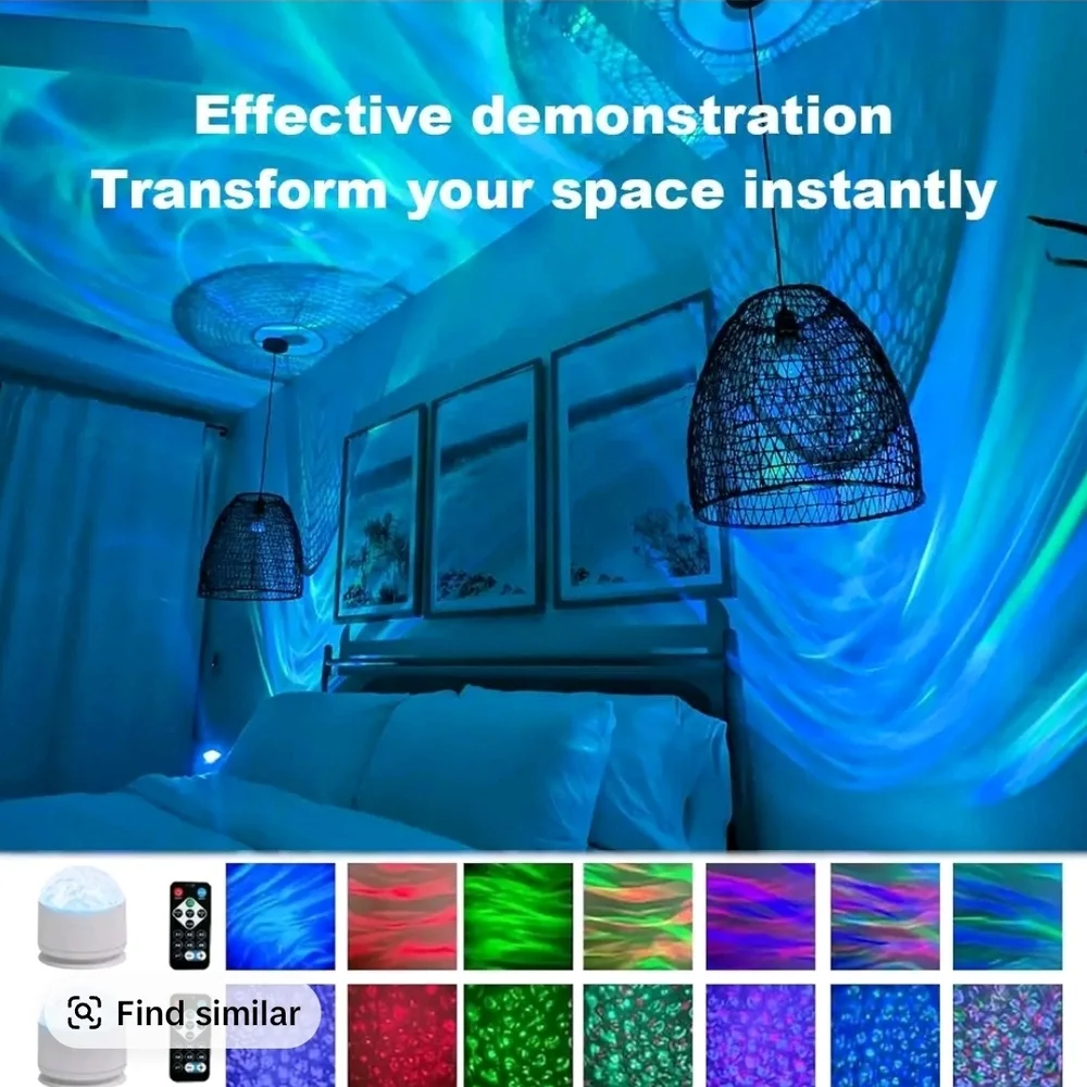 Multicolor LED Starry Night Projector