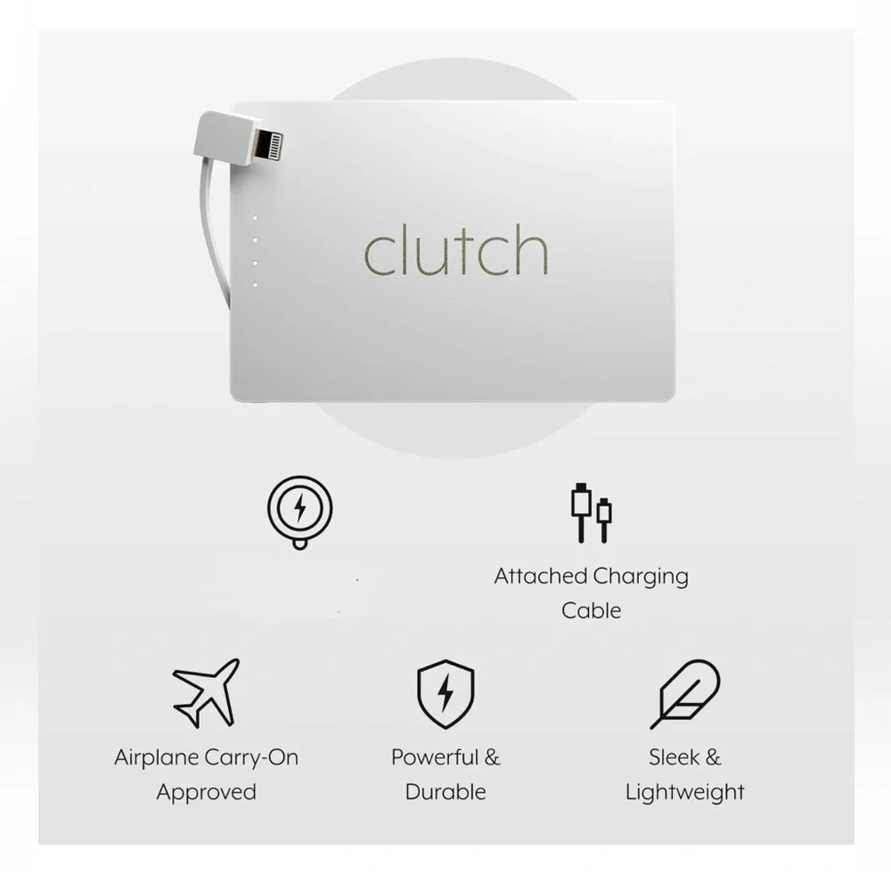 Clutch Pro lightning charger for iPhone 14 and older