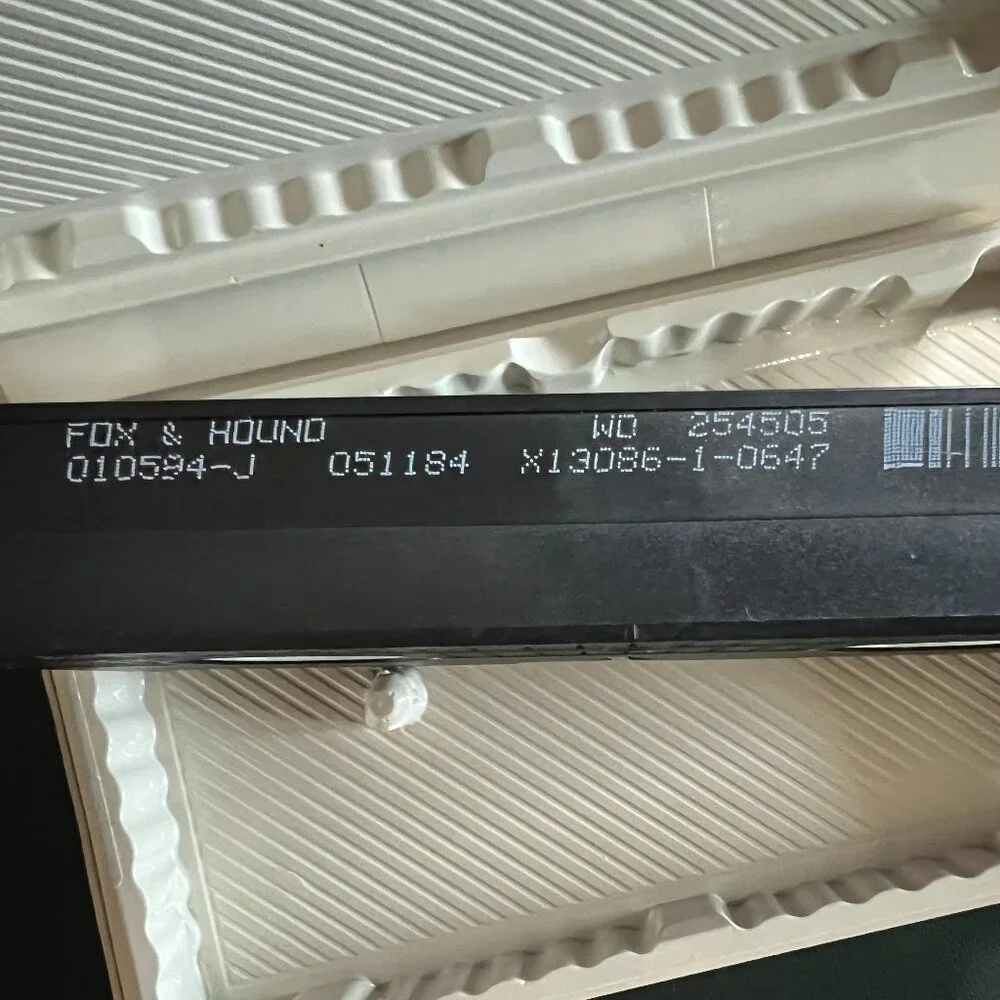 Disney’s The Fox and the Hound VHS Black Diamond Edition #2041-1 First Pressing