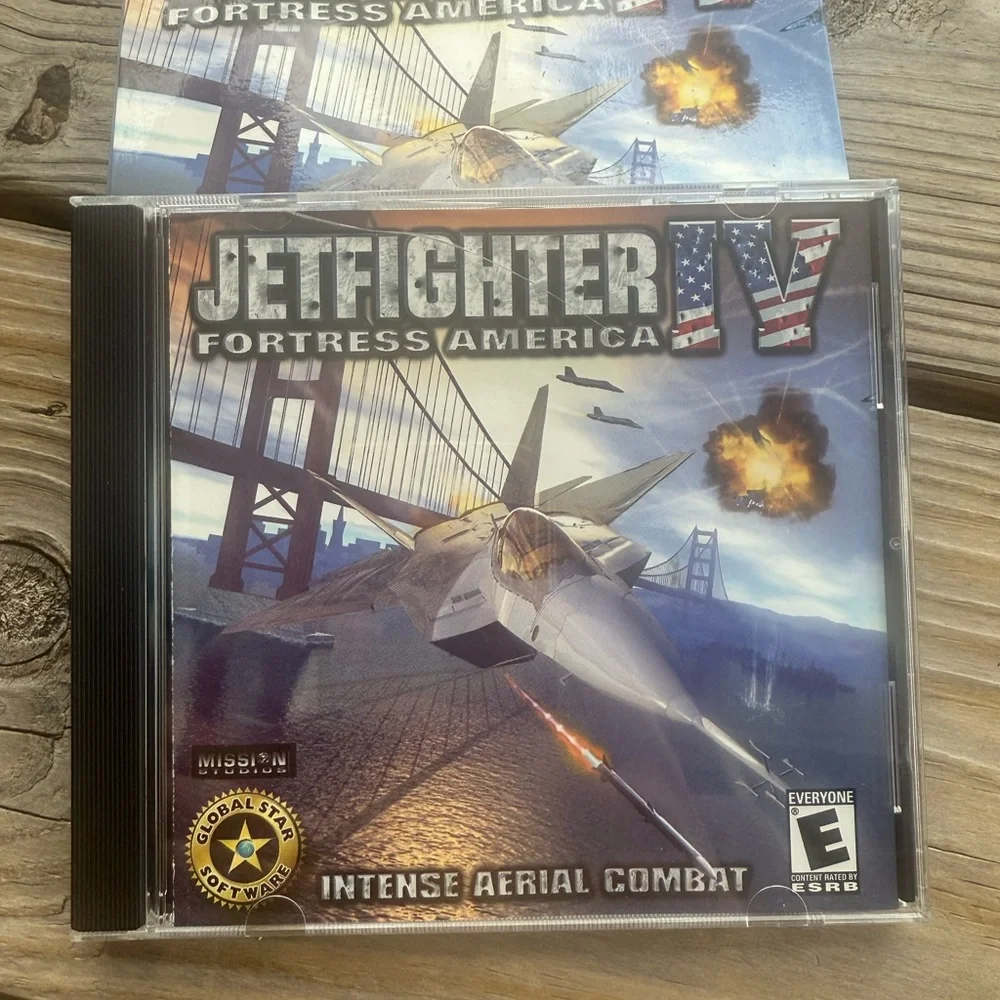 Jetfighter IV Fortress America PC CD-ROM Game 2002 Flight SIM Fast Ship