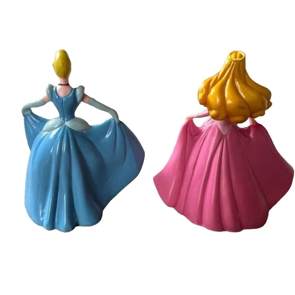 Disney Princesses Cake Toppers Cinderella and Sleeping Beauty 2.5