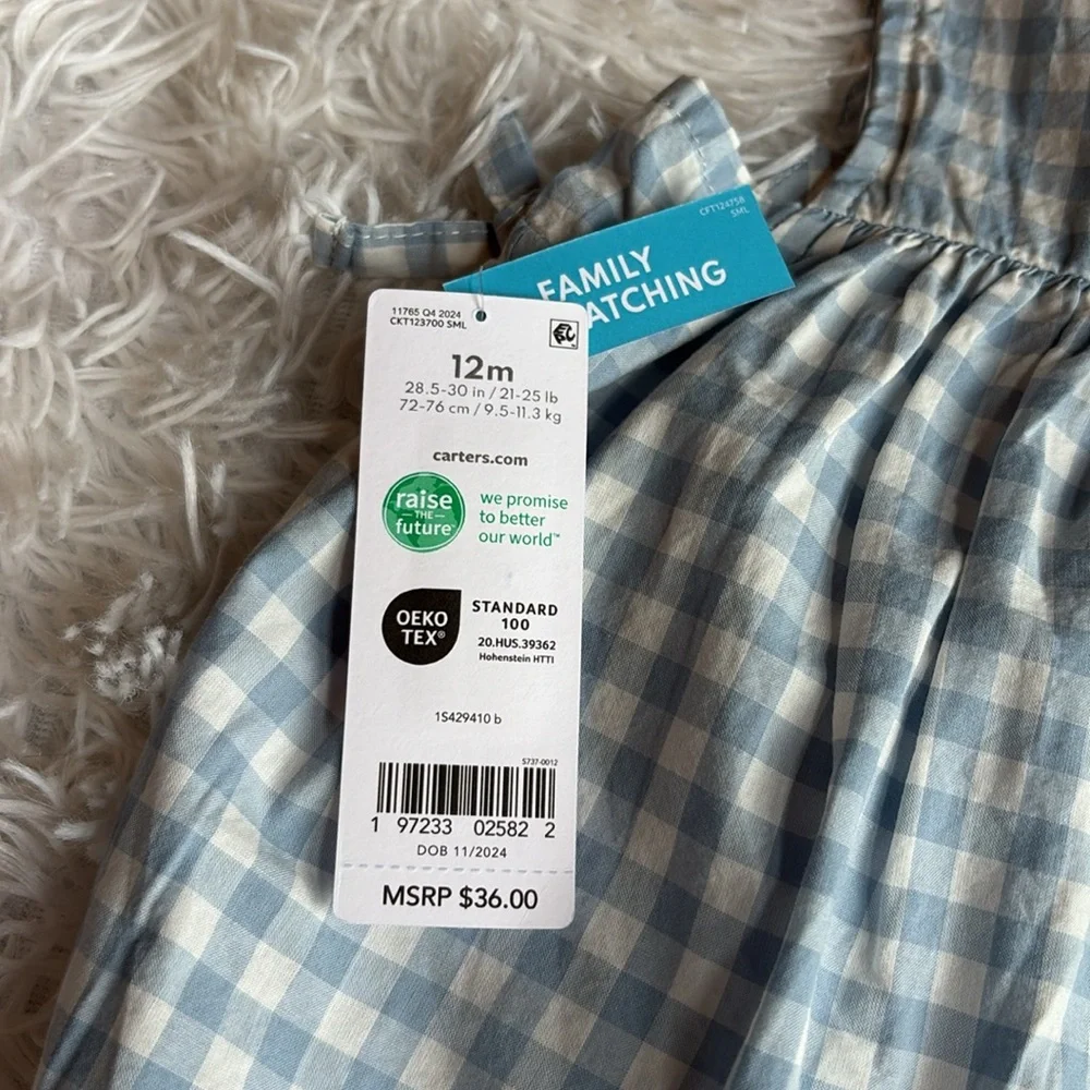 Carters charming gingham