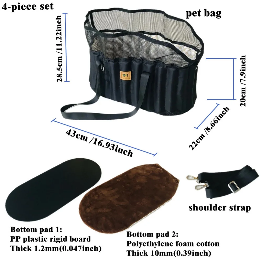 xmaoers travel dog plastic