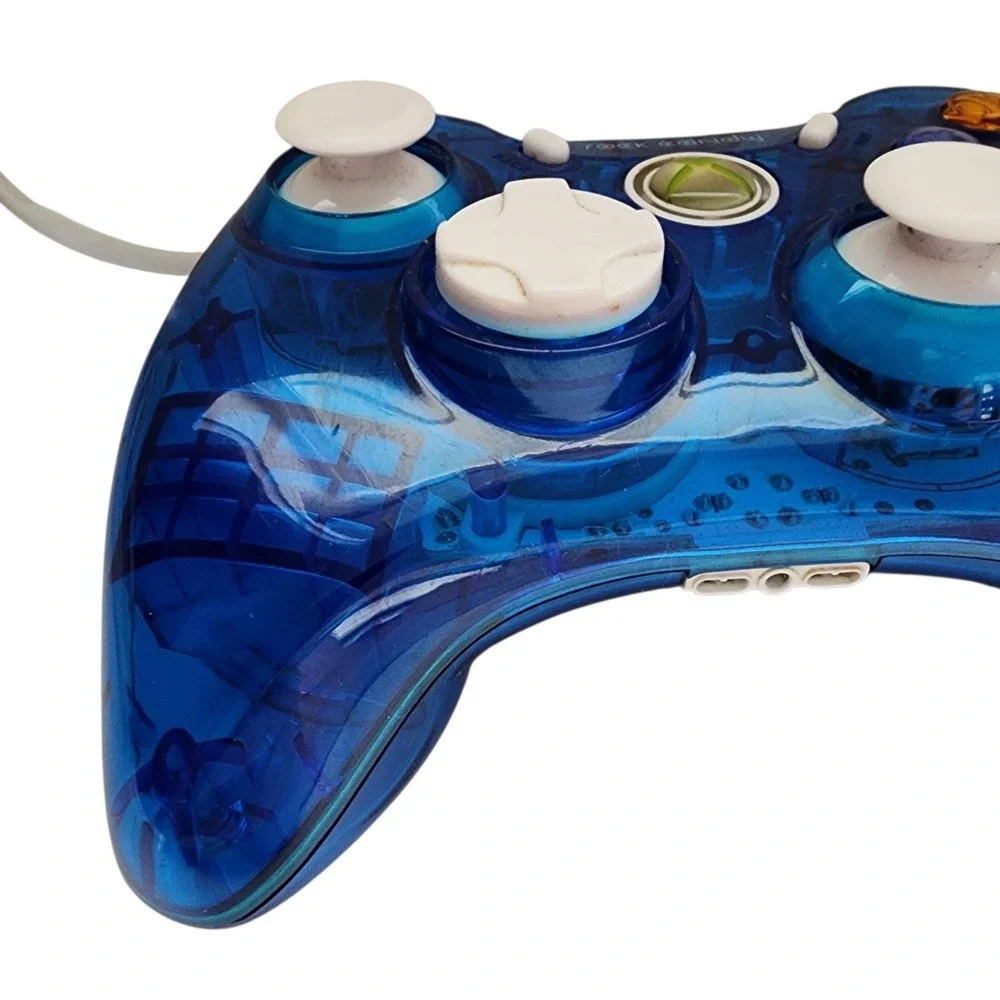 Rock Candy Wired Blue Microsoft Xbox 360 Controller