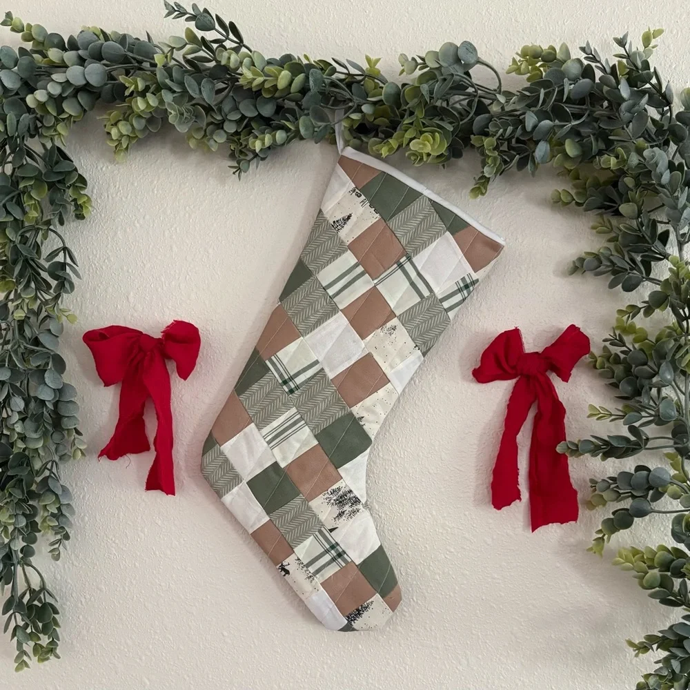 Patchwork Holiday Stocking