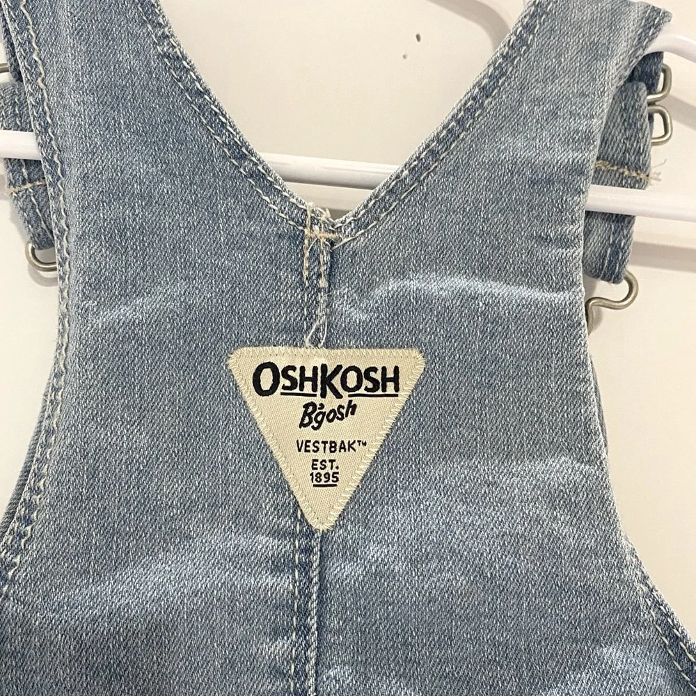 OshKosh Bgosh pinafore shoulder lace