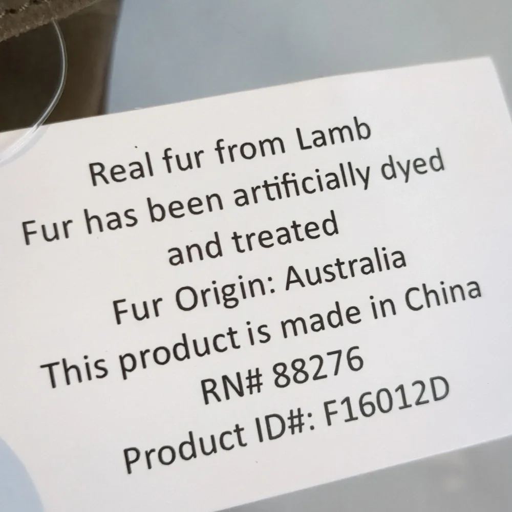 UGG shearling lining
