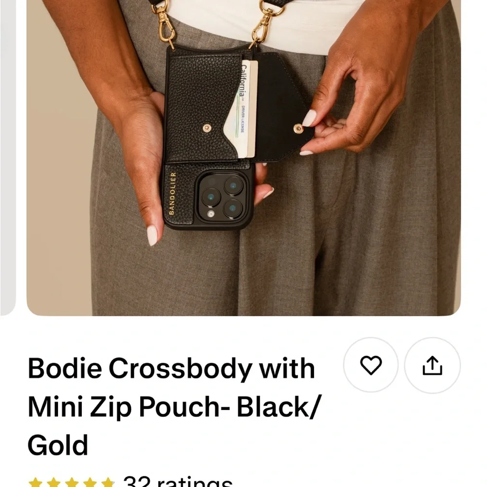 Bandolier sleek black