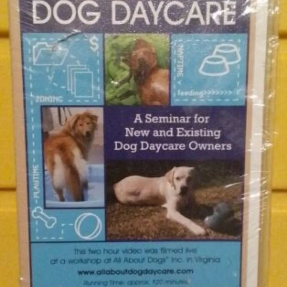 Dog Daycare VHS How to Own and Operate a Dog Daycare Robin K. Bennett CPDT