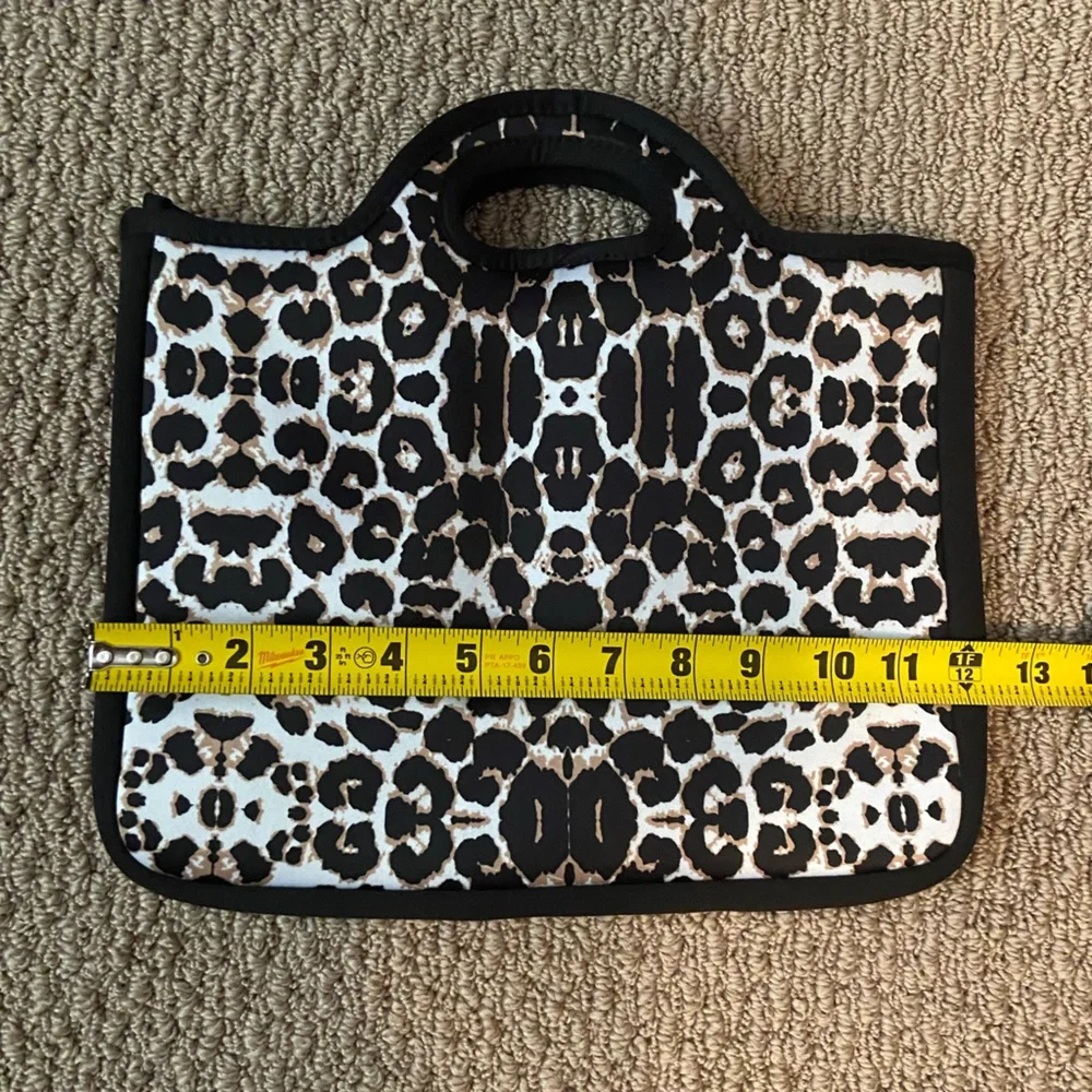 Leopard Print Tablet Carrying Case by Margaret Josephs