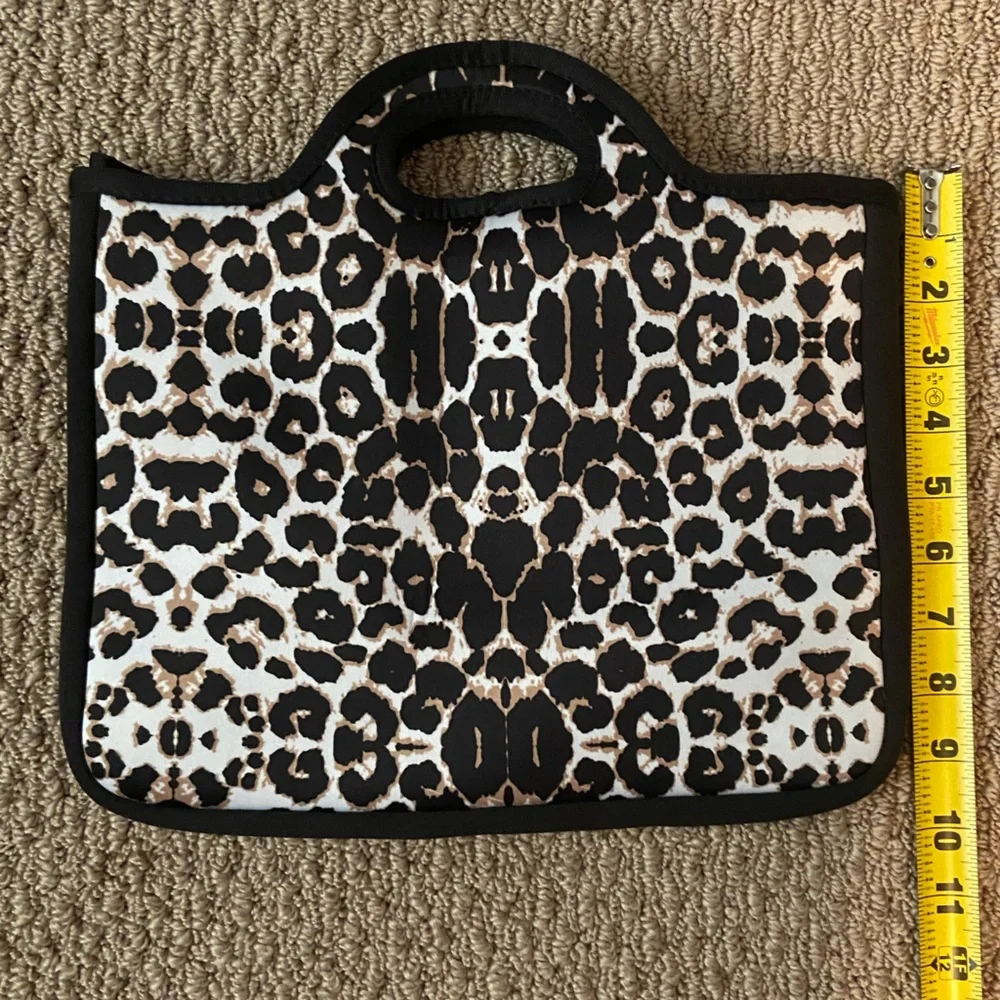 Leopard Print Tablet Carrying Case by Margaret Josephs