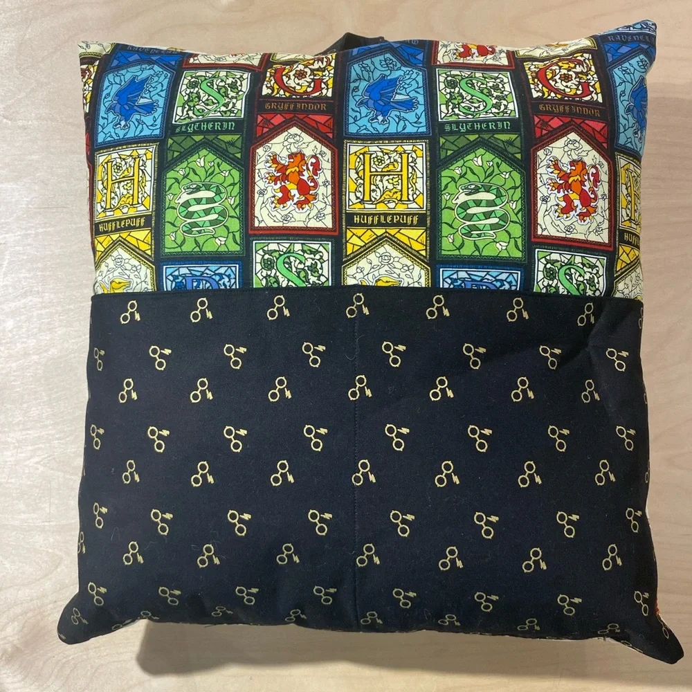 Hand Crafted accents featuring multicolor