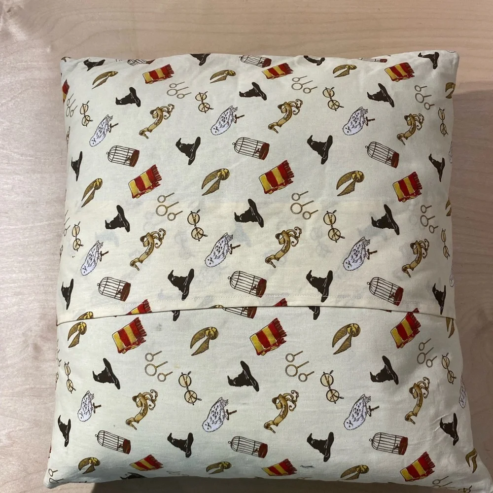 Hand Crafted black pillow fan