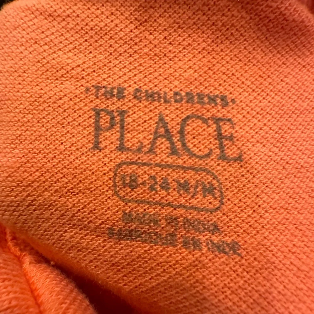 The Children's Place Vibrant Coral Polo Shirt Size 18-24 mos NWT