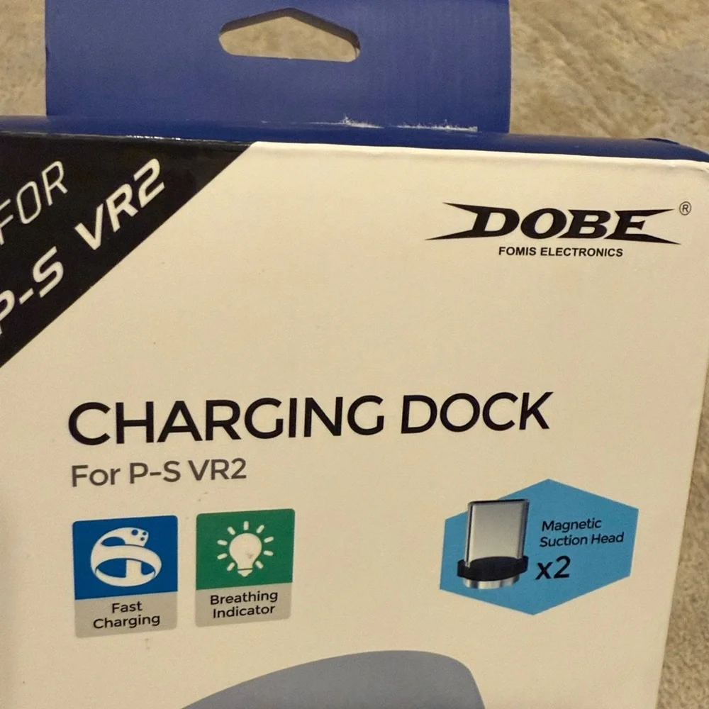 DOBE Charging Station For PS VR2 Controllers Headset Display Stand Charging Dock