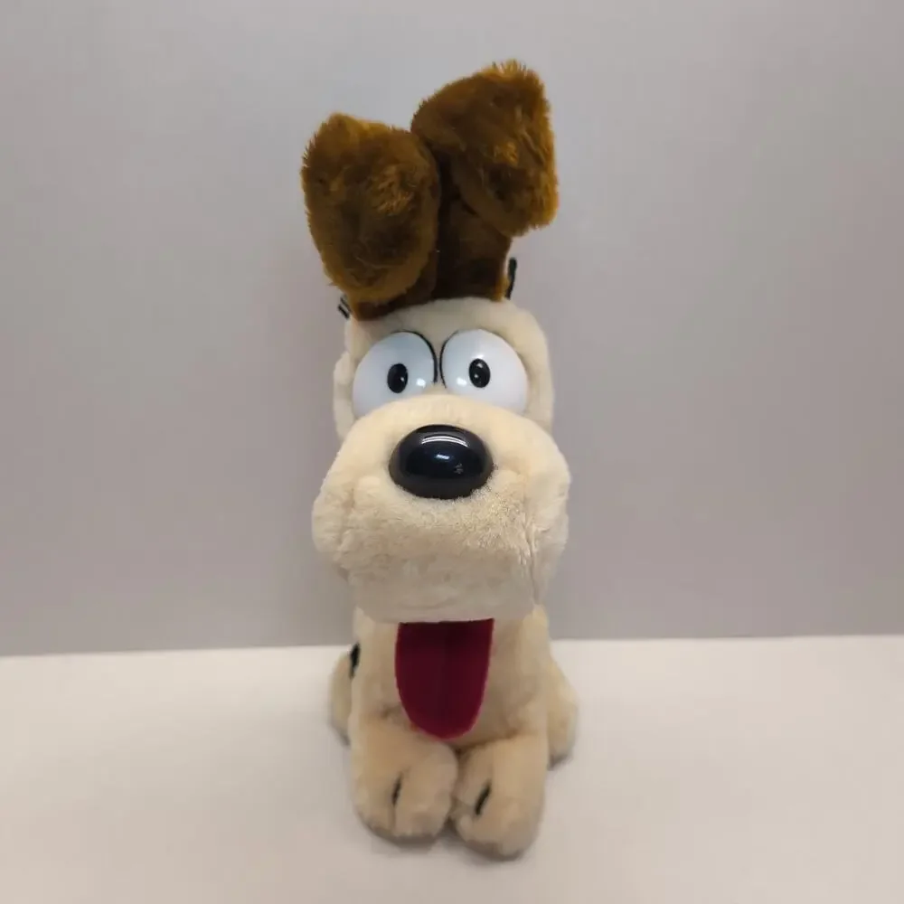 Vintage 1983 Odie Dog Plush Garfield & Friends Stuffed Animal Toy 80s Fun Farm