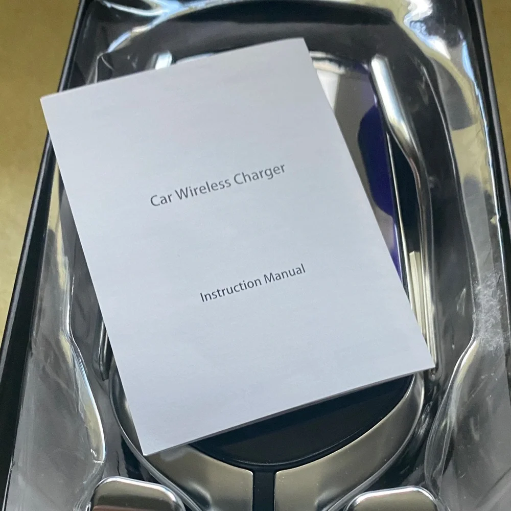 Car Wireless Charger - silver