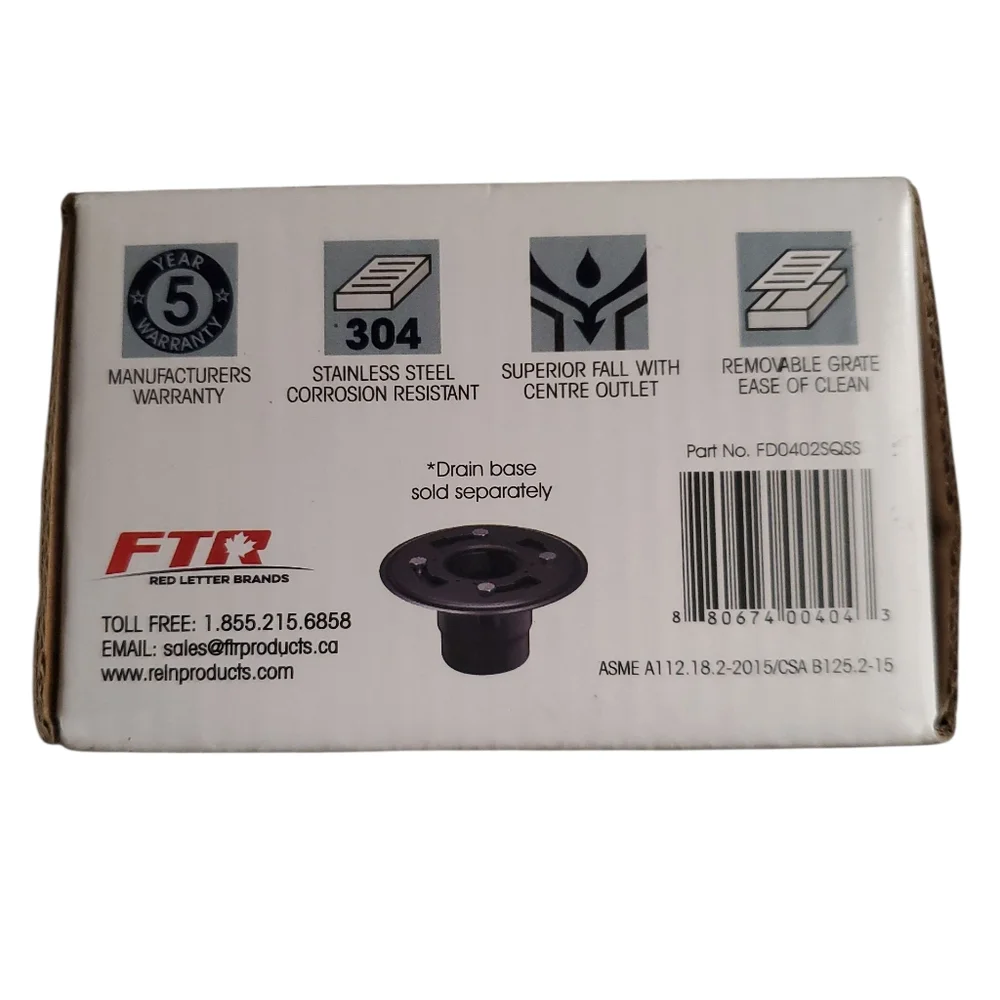 Reln shower drains