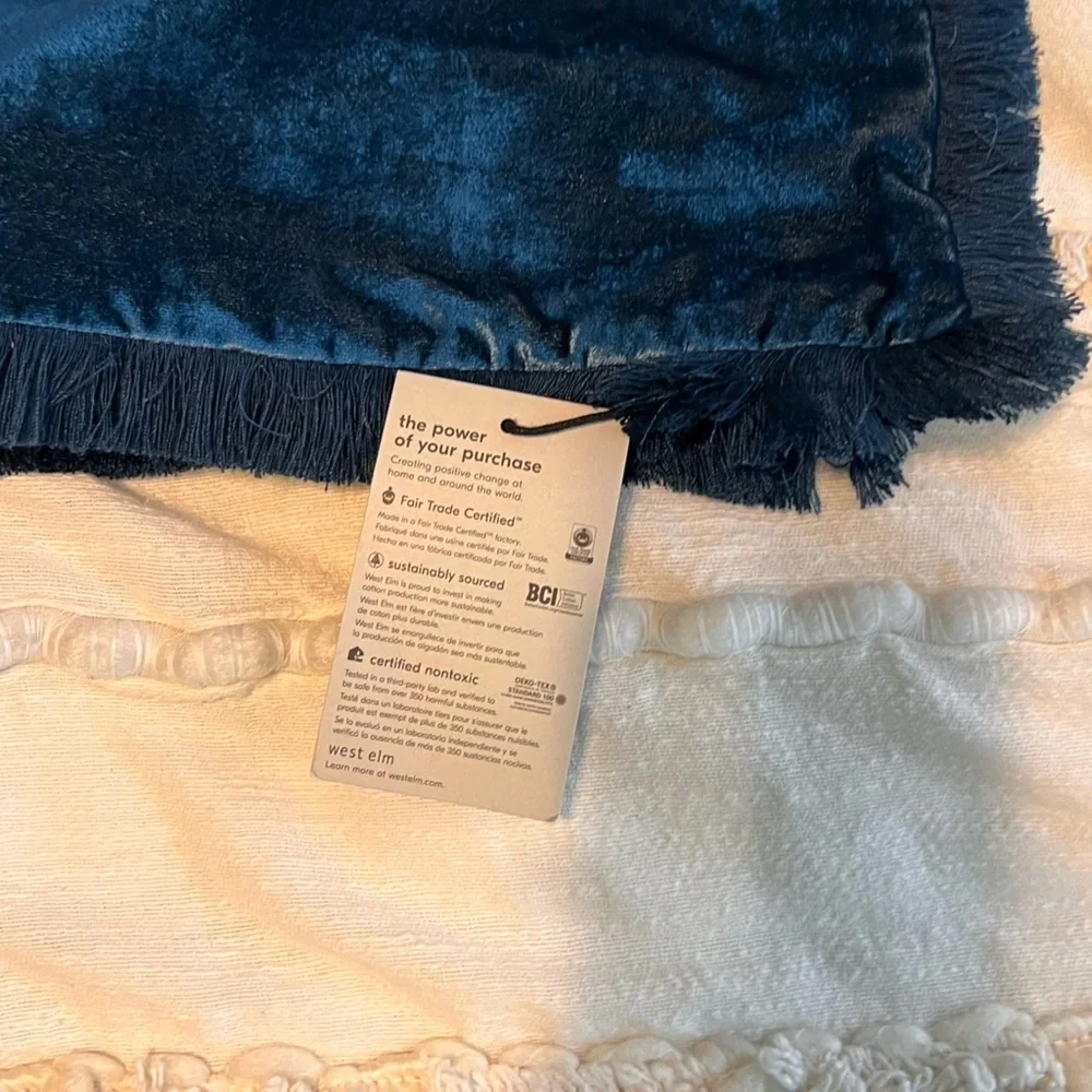West Elm size 12”x21”