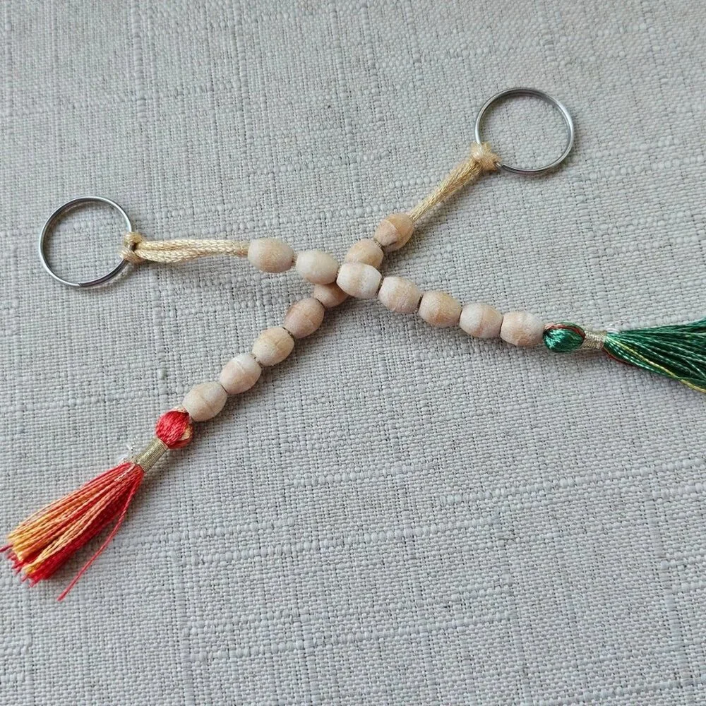 N/A tan beads keys