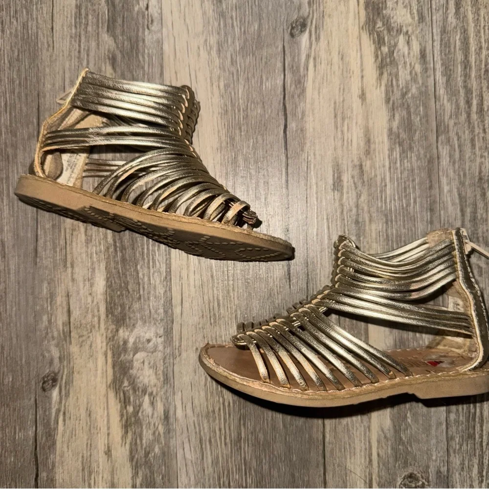 Seychelles Kids Gold Gladiator Sandals