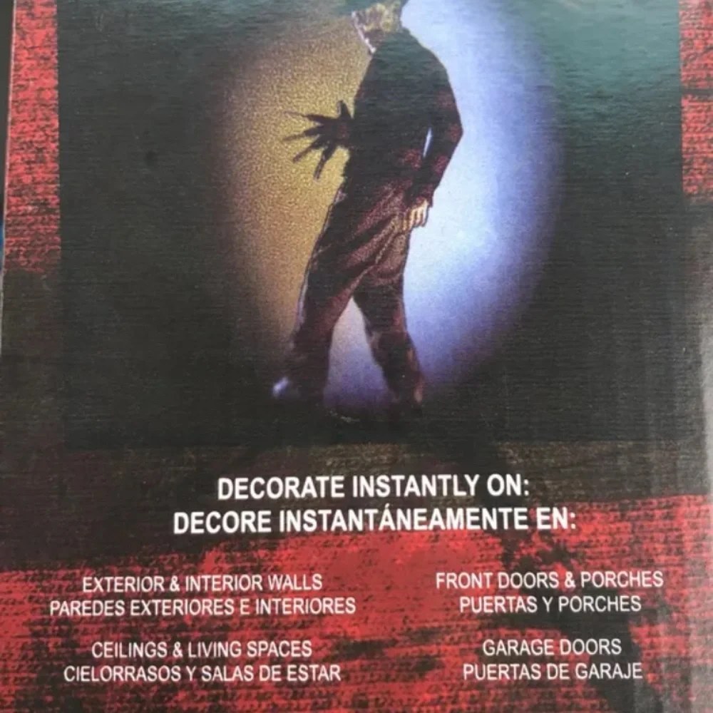 Nightmare On Elm Street Freddy Krueger Short Circuit LED Projector Halloween