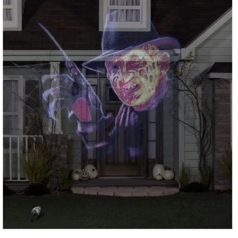 Nightmare On Elm Street Freddy Krueger Short Circuit LED Projector Halloween