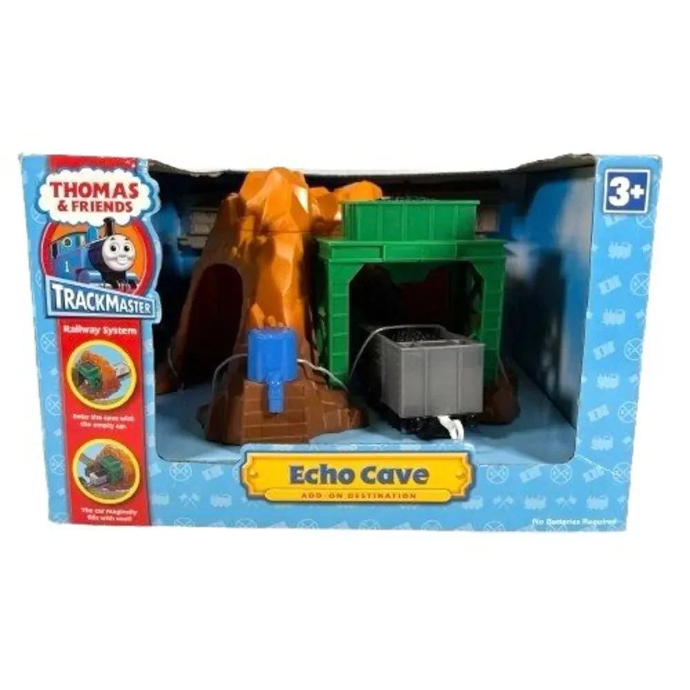 Thomas & Friends Echo Cave w/Coal Car 64033 Trackmaster Add-On Destination NEW