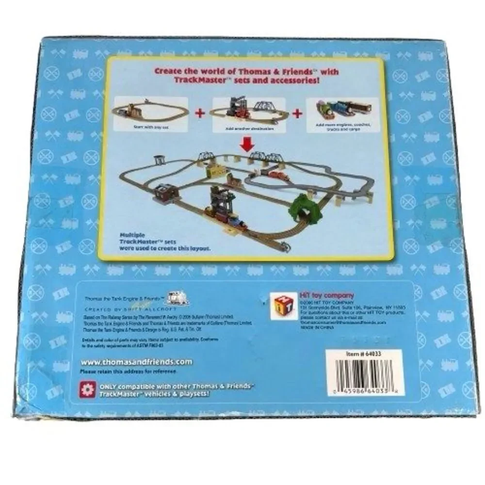 Thomas & Friends Echo Cave w/Coal Car 64033 Trackmaster Add-On Destination NEW