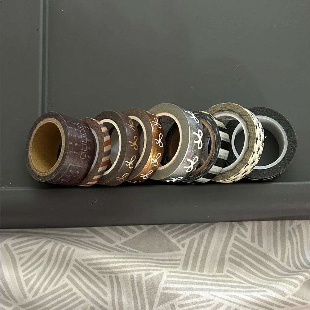 Stylish Multi-Color Patterned Tape Set
