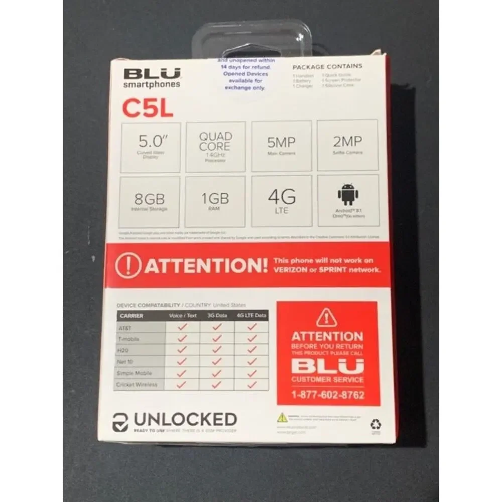 Blu c5l unlocked