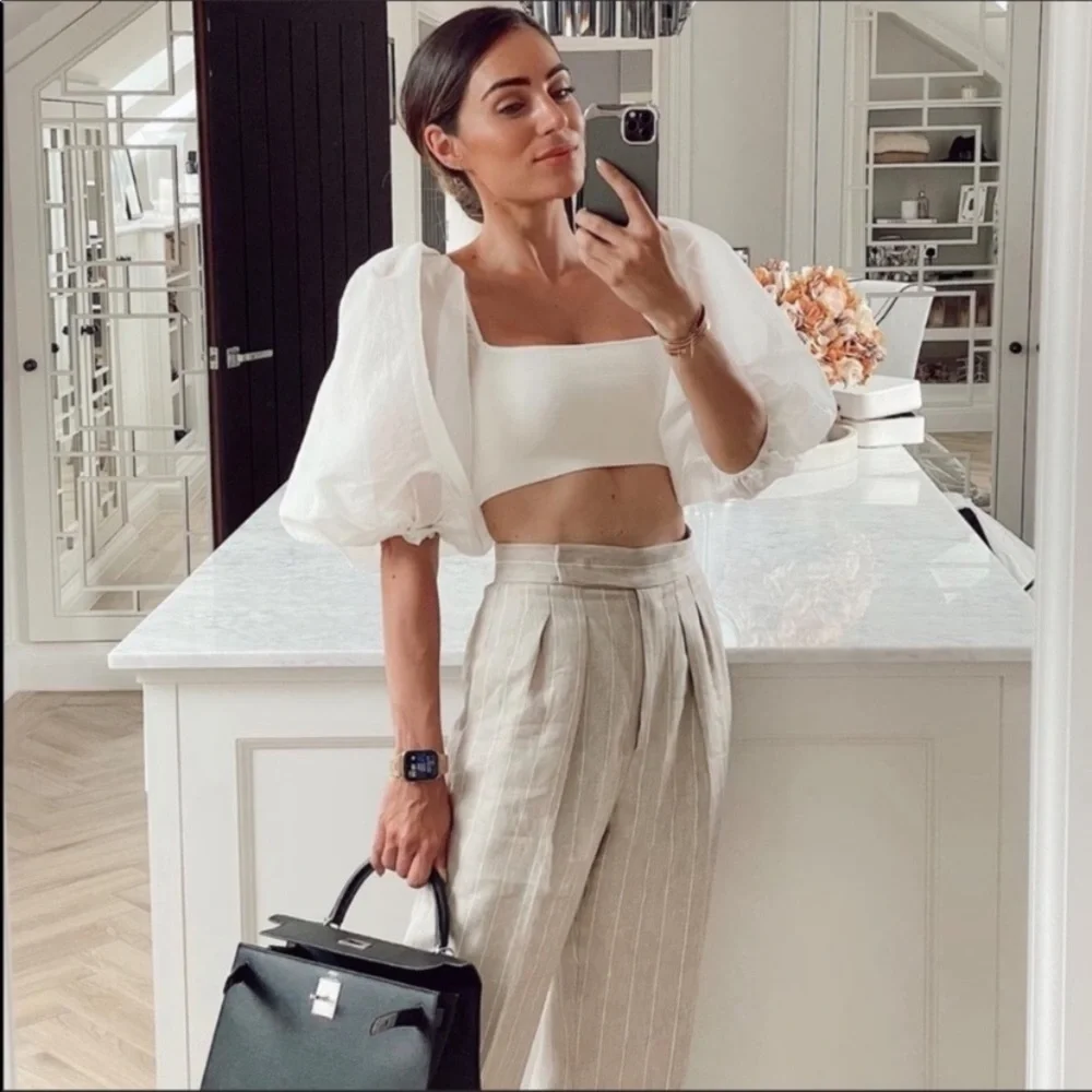 Zara trendy white