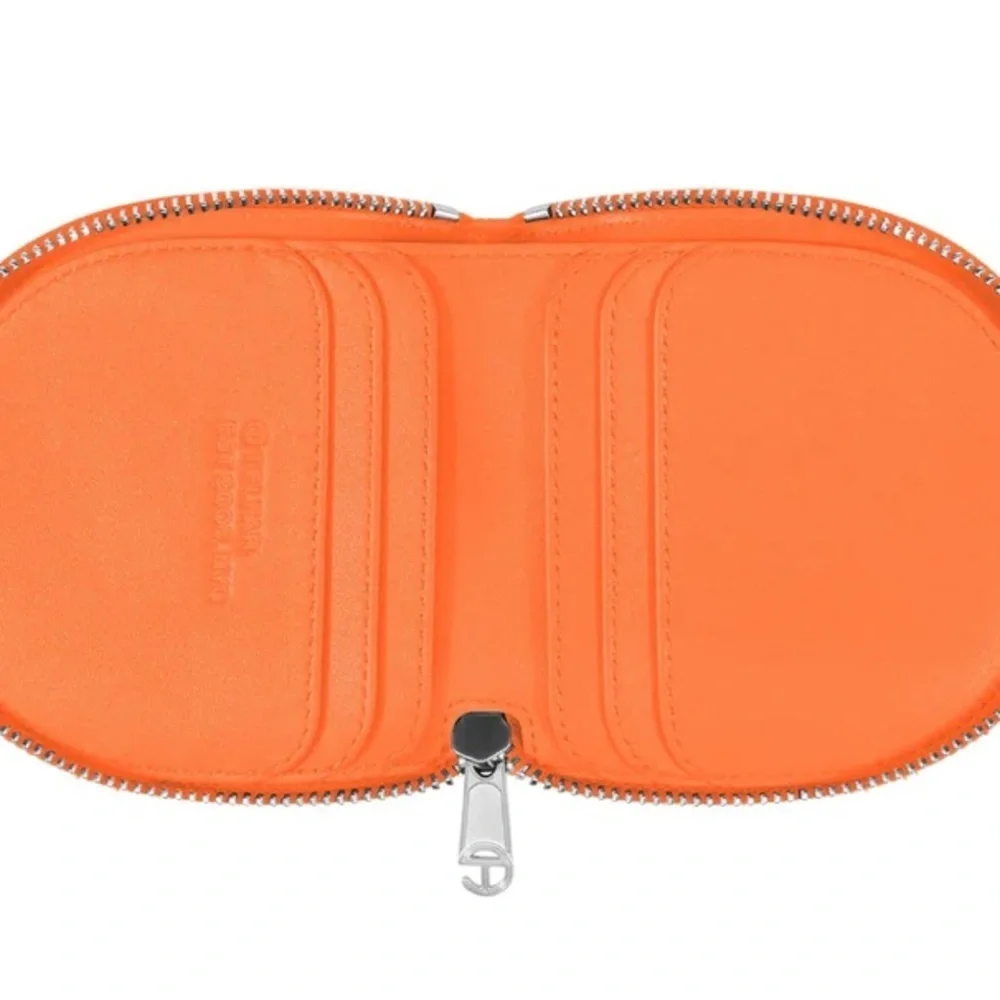 Orange Telfar Wallet