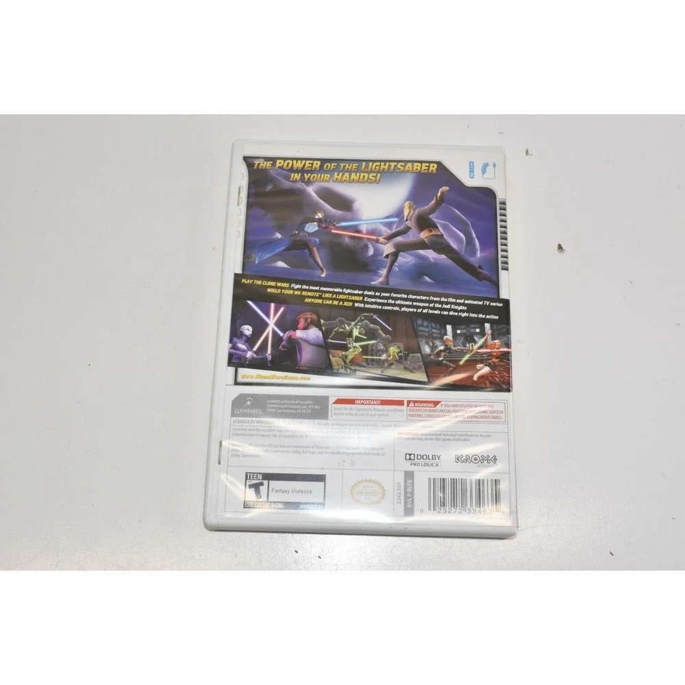 Star Wars: The Clone Wars - Lightsaber Duels (Nintendo Wii, 2008)