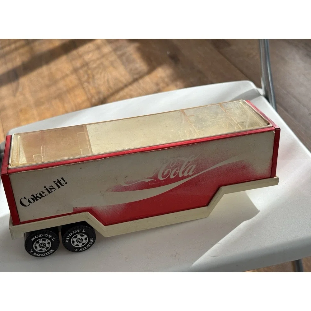 Vintage Buddy L Coca Cola Delivery Truck
