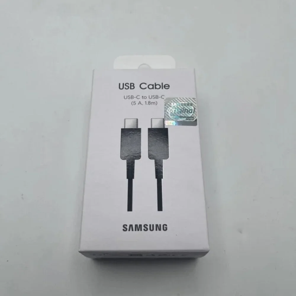 OEM Samsung USB-C to USB-C Fast Charge Cable Charging Cord Type Charger - NEW