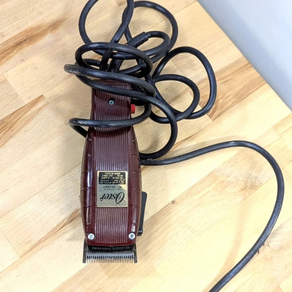 Oster Brown Electric Pet Hair Clipper Groomer Shaver Adjustable Commercial